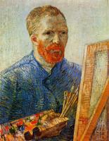 Gogh, Vincent van - Self Portrait in Front of the Easel